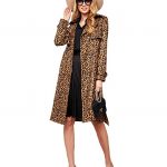 Fasionable leomuster coat jacket leoppard print nylon-min